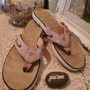 Sperry flip flop sandles/women's 8